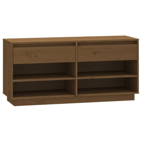 Armoire à Chaussures Range Chaussures Rangement Meuble Entrée Couloir Salon 110 X 34