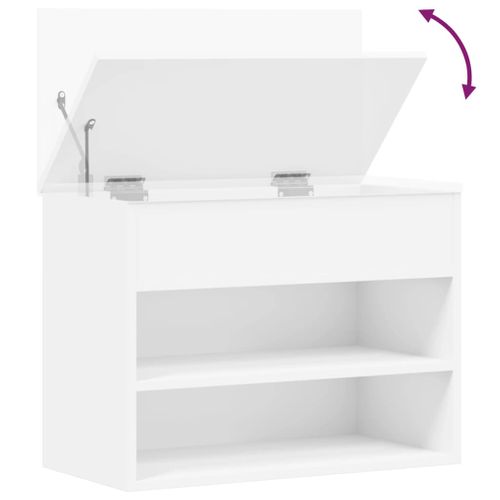 Banc à Chaussures Bottes Commode Étagère Meuble Entrée Rangement