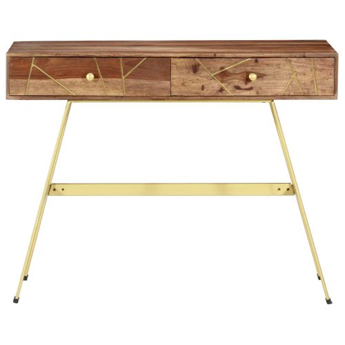 Bureau Table Poste De Travail Meuble D'ordinateur Informatique Étude Avec Tiroirs 100