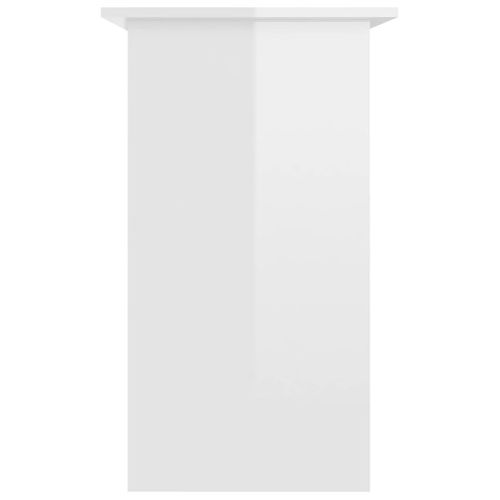 Bureau Table Poste De Travail Meuble D'ordinateur Informatique Étude Brillant 80 X 45