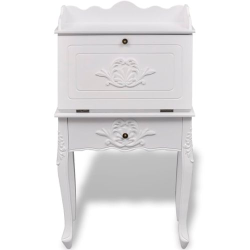 Bureau Table Poste De Travail Meuble D'ordinateur Informatique Étude En Style Françai