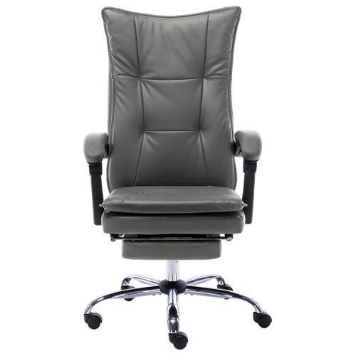 Chaise Fauteuil Siège De Bureau Informatique Étude Anthracite Simili Anthracite 0