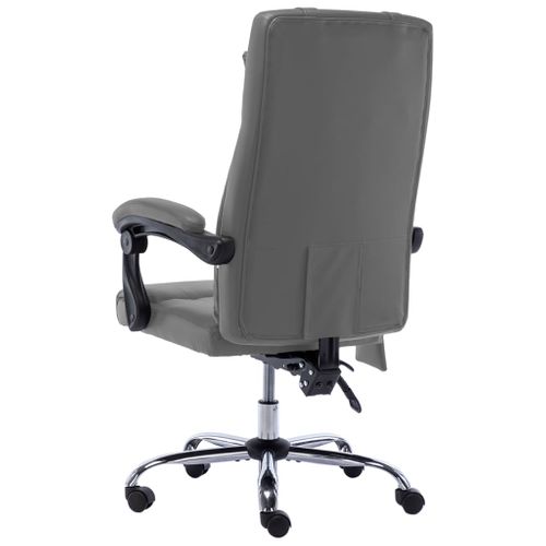Chaise Fauteuil Siège De Bureau Informatique Étude De Massage Anthracite Similicuir