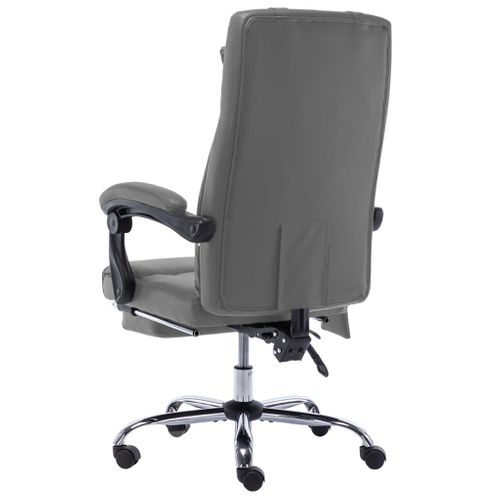 Chaise Fauteuil Siège De Bureau Informatique Étude De Massage Anthracite Simili A