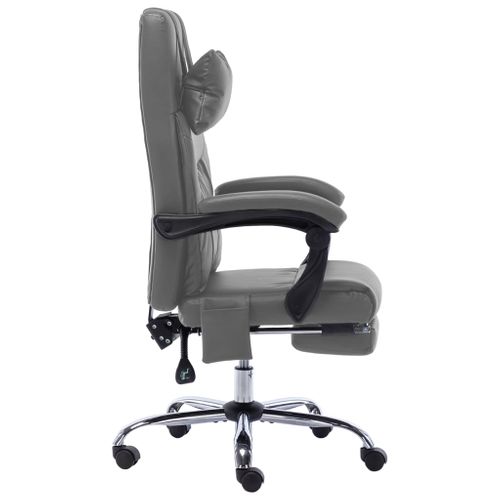 Chaise Fauteuil Siège De Bureau Informatique Étude De Massage Anthracite Simili A