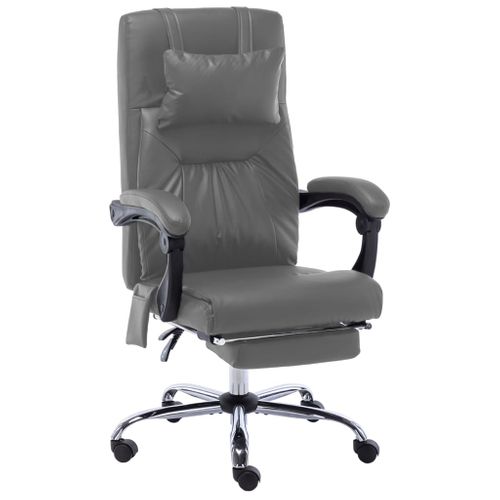 Chaise Fauteuil Siège De Bureau Informatique Étude De Massage Anthracite Simili A