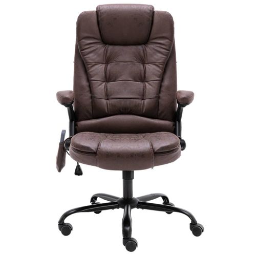 Chaise Fauteuil Siège De Bureau Informatique Étude De Massage Foncé Simili Daim B