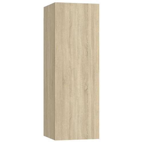 Ensemble De Meubles Armoire Buffet TV Télévision Salon Chambre Séjour 4 Pièces Chêne