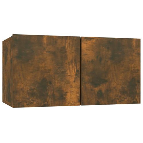 Ensemble De Meubles Armoire Buffet TV Télévision Salon Chambre Séjour 5 Pièces Chêne