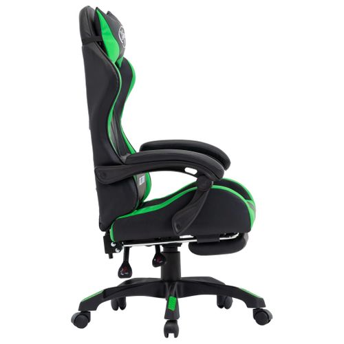 Chaise Fauteuil Siège Pivotante De Bureau Informatique Étude De Jeux Vidéo Avec Repose-pied