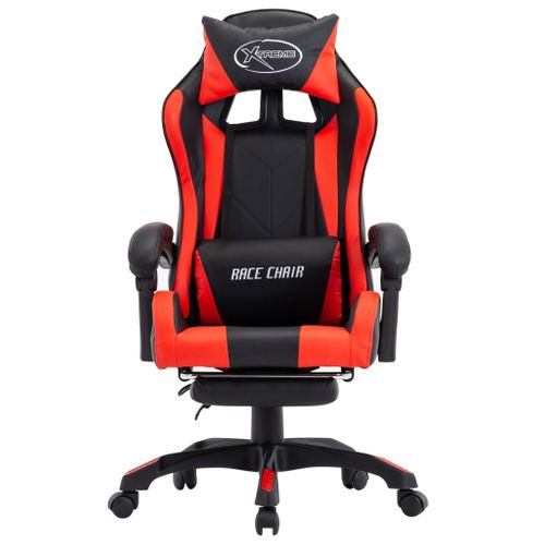 Chaise Fauteuil Siège Pivotante De Bureau Informatique Étude De Jeux Vidéo Et Repose-pied Et Simili