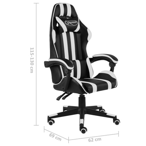 Chaise Fauteuil Siège Pivotante De Bureau Informatique Étude De Jeux Vidéo Et Simili