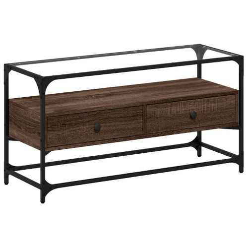 Meuble TV Multimédia Étagère Télévision Buffet Téléviseur