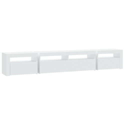 Meuble TV Multimédia Étagère Télévision Buffet Téléviseur