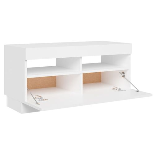 Meuble TV Multimédia Étagère Télévision Buffet Téléviseur