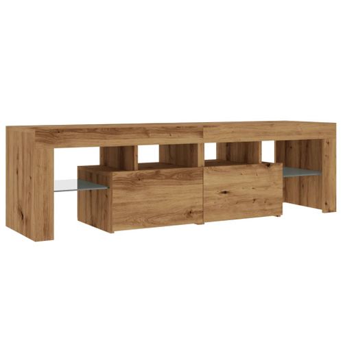 Meuble TV Multimédia Étagère Télévision Buffet Téléviseur