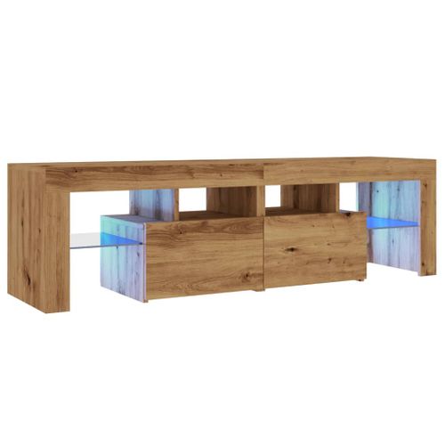 Meuble TV Multimédia Étagère Télévision Buffet Téléviseur