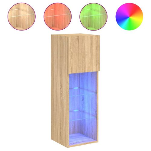 Meuble TV Multimédia Étagère Télévision Buffet Téléviseur Salle à Manger Salon Chambr