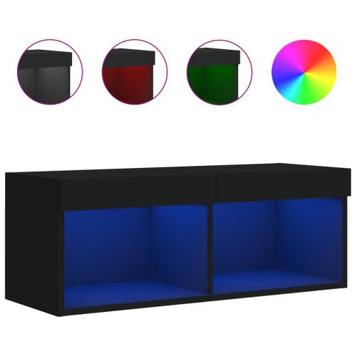 Meuble TV Multimédia Étagère Télévision Buffet Téléviseur