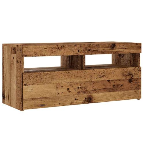 Meuble TV Multimédia Étagère Télévision Buffet Téléviseur