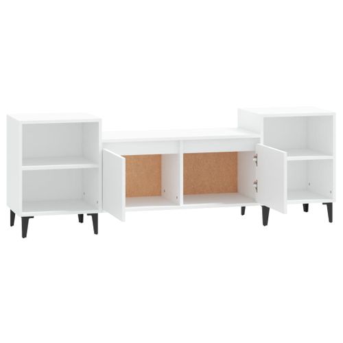 Meuble TV Multimédia Étagère Télévision Buffet Téléviseur