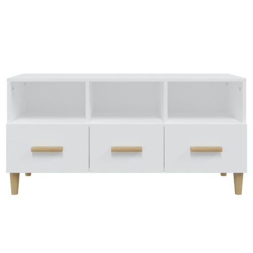 Meuble TV Multimédia Étagère Télévision Buffet Téléviseur