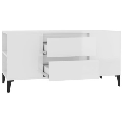 Meuble TV Multimédia Étagère Télévision Buffet Téléviseur