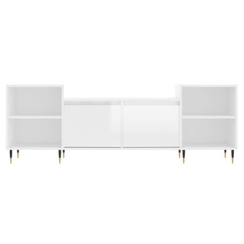 Meuble TV Multimédia Étagère Télévision Buffet Téléviseur