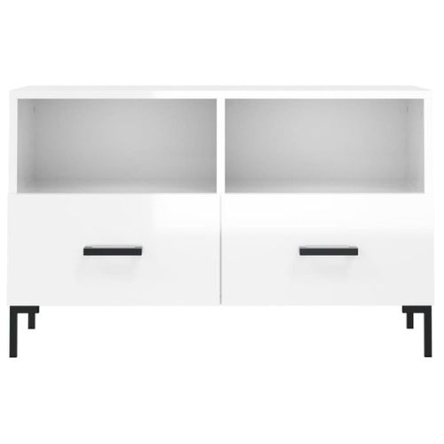 Meuble TV Multimédia Étagère Télévision Buffet Téléviseur