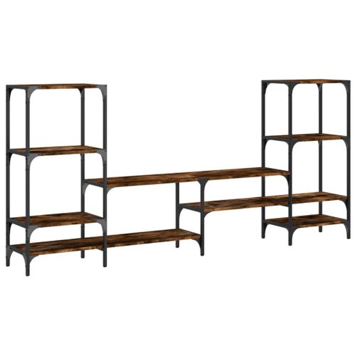 Meuble TV Multimédia Étagère Télévision Buffet Téléviseur