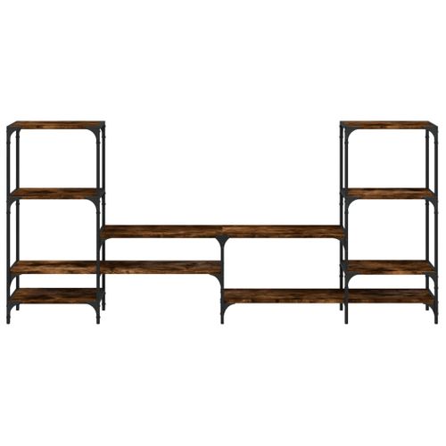 Meuble TV Multimédia Étagère Télévision Buffet Téléviseur