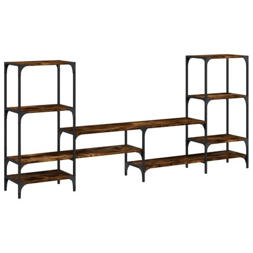 Meuble TV Multimédia Étagère Télévision Buffet Téléviseur