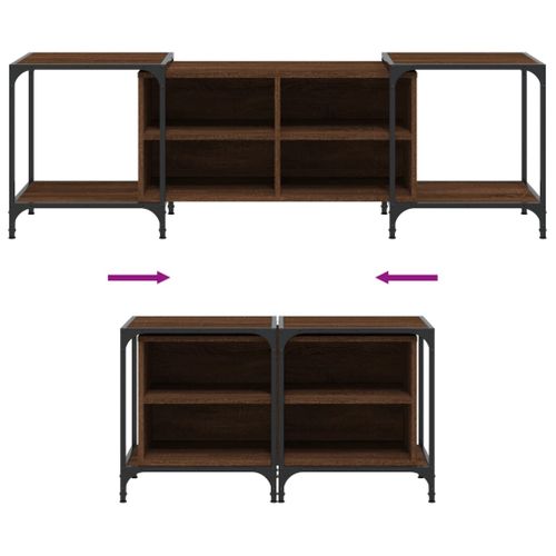 Meuble TV Multimédia Étagère Télévision Buffet Téléviseur