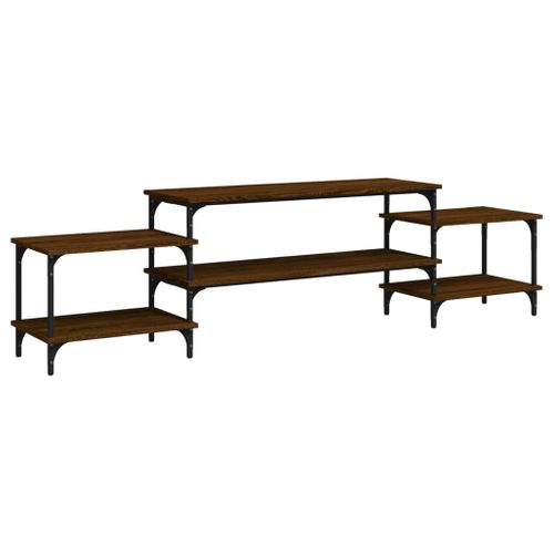 Meuble TV Multimédia Étagère Télévision Buffet Téléviseur