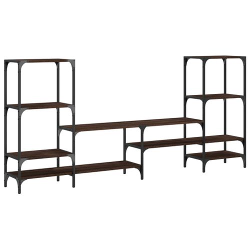 Meuble TV Multimédia Étagère Télévision Buffet Téléviseur