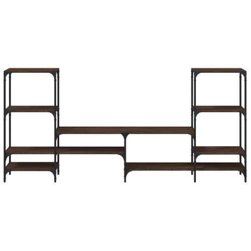 Meuble TV Multimédia Étagère Télévision Buffet Téléviseur