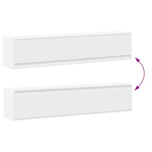 Meuble TV Multimédia Étagère Télévision Buffet Téléviseur