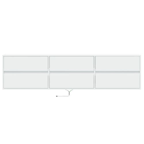 Meuble TV Multimédia Étagère Télévision Buffet Téléviseur