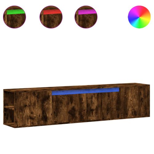 Meuble TV Multimédia Étagère Télévision Salle à Manger Salon Chambre