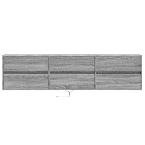 Meuble TV Multimédia Étagère Télévision Buffet Téléviseur Salle à Manger Salon Chambr