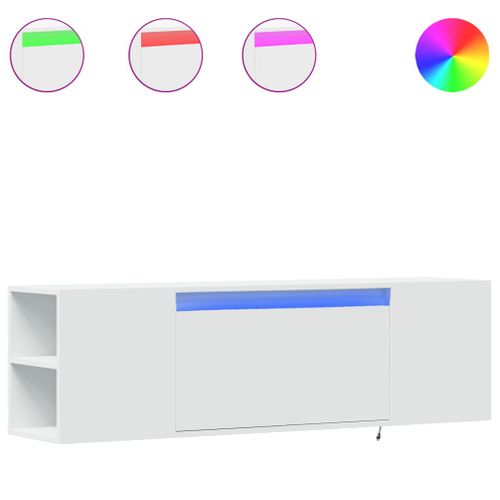 Meuble TV Multimédia Étagère Télévision Buffet Téléviseur