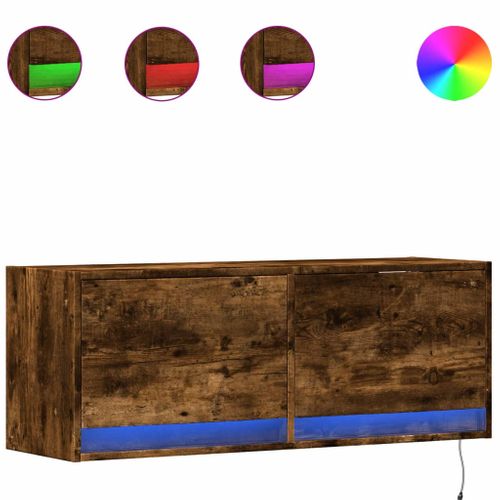 Meuble TV Multimédia Étagère Télévision Buffet Téléviseur Salle à Manger Salon Chambr