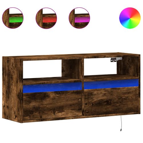 Meuble TV Multimédia Étagère Télévision Salle à Manger Salon Chambre