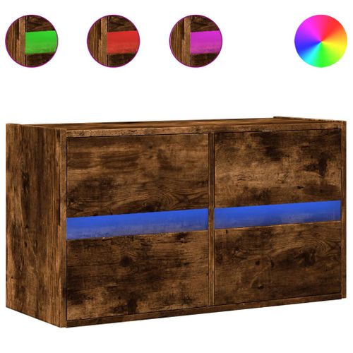 Meuble TV Multimédia Étagère Télévision Buffet Téléviseur