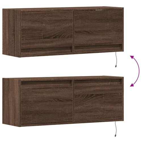 Meuble TV Multimédia Étagère Télévision Buffet Téléviseur Salle à Manger Salon Chambr