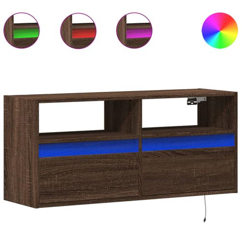 Meuble TV Multimédia Étagère Télévision Salle à Manger Salon Chambre