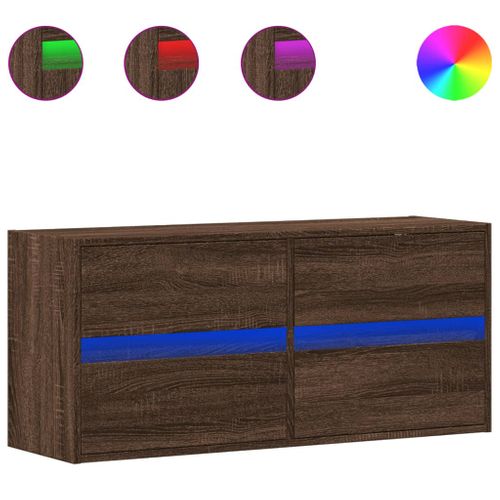 Meuble TV Multimédia Étagère Télévision Buffet Téléviseur Salle à Manger Salon Chambr