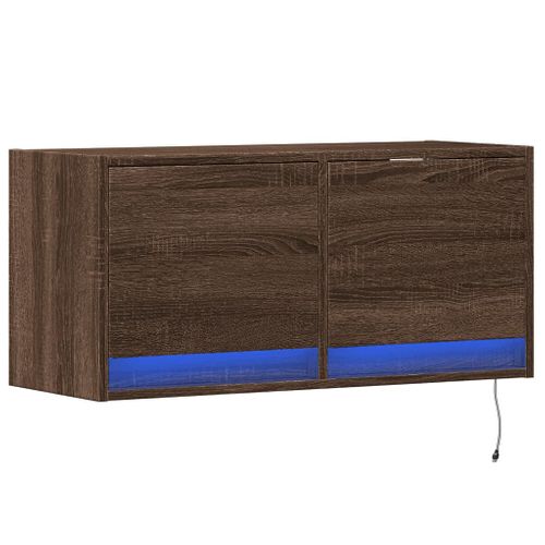 Meuble TV Multimédia Étagère Télévision Buffet Téléviseur