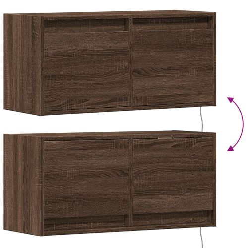 Meuble TV Multimédia Étagère Télévision Buffet Téléviseur