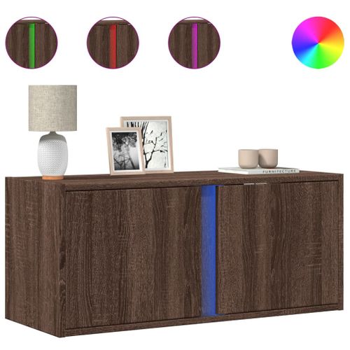 Meuble TV Multimédia Étagère Télévision Buffet Téléviseur